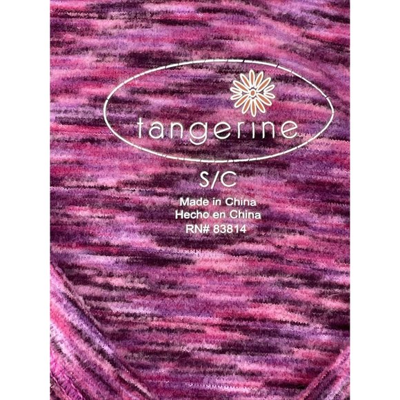 TANGERINE Pink/ Purple Heathered Pull-over Hoodie - Picture 5 of 9